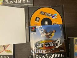 PlayStation 1 très rare fabriquée au Japon première édition européenne + 7 jeux + manette +