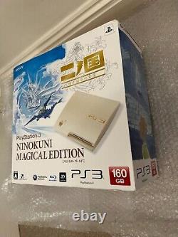 Playstation 3 Ni No Kuni PS3 Édition Magique Or Console du Japon Très Rare