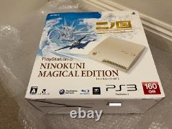 Playstation 3 Ni No Kuni PS3 Édition Magique Or Console du Japon Très Rare