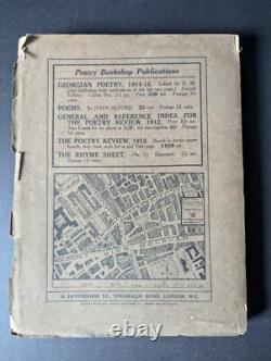 Poésie et Drame, septembre 1913, Édition futuriste italienne, Très rare