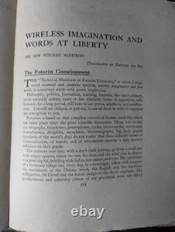 Poésie et Drame, septembre 1913, Édition futuriste italienne, Très rare