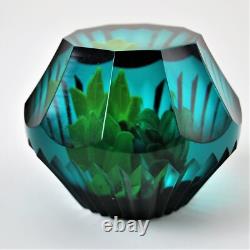 Poids de papier Caithness Diamond Lily Édition Limitée 23/25. Très Rare Allan Scott