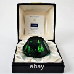 Poids de papier Caithness Diamond Lily Édition Limitée 23/25. Très Rare Allan Scott
