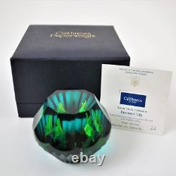 Poids de papier Caithness Diamond Lily Édition Limitée 23/25. Très Rare Allan Scott