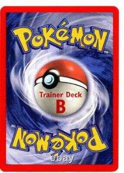 Pokemon Card 1999 Trainer Deck B Seel 41/102 Ensemble De Base Très Rare Nm/vlp