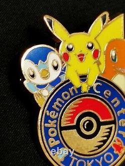 Pokemon Centre Tokyo Pin Badge. Très Rare. L'état De La Menthe. Édition Limitée