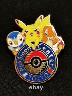 Pokemon Centre Tokyo Pin Badge. Très Rare. L'état De La Menthe. Édition Limitée