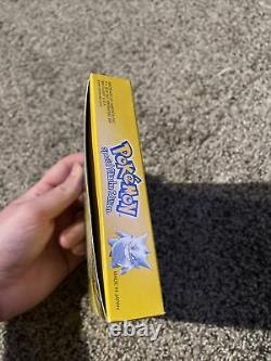 Pokemon Special Pikachu Edition Version Jaune Jeu Boy Empty Box Seulement Très Rare