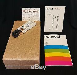 Polaroid Sx-70 Modèle Sonar, Version Or (très Rare) Boxed Nouveau Travail Entièrement