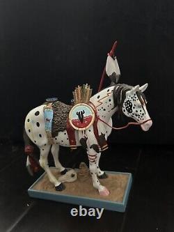 Poney de guerre Trail of Painted Ponies TRÈS RARE à la retraite No. 1452 Pré-édition #0631