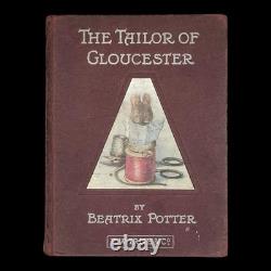 Potter Beatrix Tailor Gloucester, PREMIÈRE ÉDITION 1ère IMPRESSION, Le Très Rare Livre