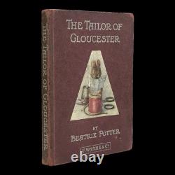 Potter Beatrix Tailor Gloucester, PREMIÈRE ÉDITION 1ère IMPRESSION, Le Très Rare Livre