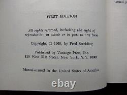 Pourquoi Sont-ils ICI Fred Steckling Ovni Très Rare 1969 Signé True Première Edition