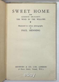Première édition Sweet Home de Kenneth Graham / Le Vent dans les saules, très rare, 1946