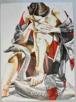 Print S/N de Philip Pearlstein Édition très rare 100