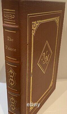 RARE 1980 Le Prince Machiavel EASTON PRESS Très Bon Cuir Edition Limitée