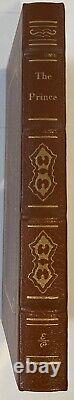 RARE 1980 Le Prince Machiavel EASTON PRESS Très Bon Cuir Edition Limitée