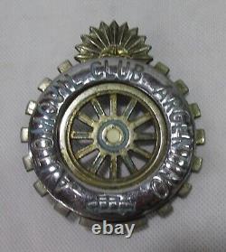 Rare Dernière Édition Badge de Grille Original Automovil Club Argentina, Très Bon