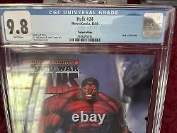 Red Hulk #24 Variante Couverture Dale Keown (2010) Cgc 9.8 Harrison Ford Très Rare