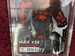 Red Hulk #24 Variante Couverture Dale Keown (2010) Cgc 9.8 Harrison Ford Très Rare