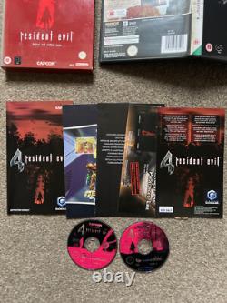 Resident Evil 4 - GameCube avec une boîte Édition Limitée Rare PAL TRÈS RARE