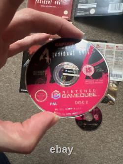 Resident Evil 4 - GameCube avec une boîte Édition Limitée Rare PAL TRÈS RARE