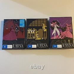 Revolutionary Girl Utena Limited Edition Set 1 2 3 Anime DVD Très Rare Scellé