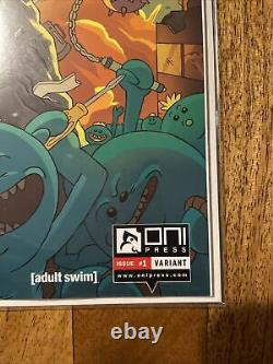 Rick And Morty Bd #1 Books-a-million Exclusive Variante Première Impression Very Rare