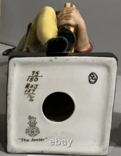 Royal Doulton Très Rare Jester Édition Limitée Couleur Spéciale Édition Mint