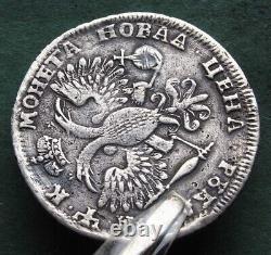 Russie Ruble 1720 Très Fine Wertseite Un Peu Modifié Rare Nswleipzig