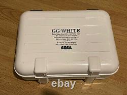 Sega Game Gear White Edition Complete Très Rare, Collectors, Tuner Tv Dans Le Cas