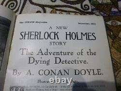 Sherlock Holmes Très Rare Strand 1ère Édition Le Détective Mourant Vol XLVI 46