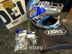 Shoei Troy Lee Designs Vfx-r Very Rare Doug Henry Edition Taille Grande