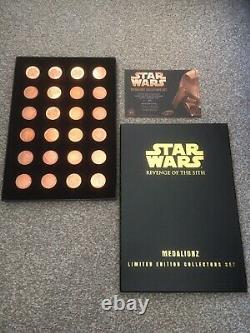 Star Wars Revenge Of The Sith Medalionz Edition Limitée Cuivre Very Rare
