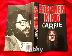 Stephen King Carrie 1ère/2ème édition UK 1983 avec jaquette très rare et collectible