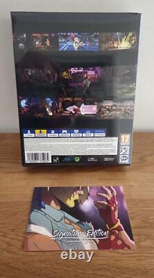 Streets of Rage 4 Édition Signature & Carte Postale Très Rare Sony PS4