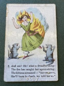 Struwwelpeter, un joyeux jeu de cartes pour les bons enfants. Édition anglaise très rare