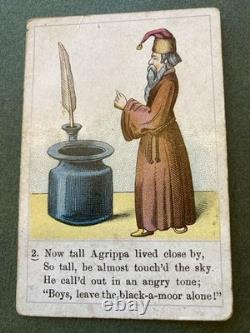 Struwwelpeter, un joyeux jeu de cartes pour les bons enfants. Édition anglaise très rare