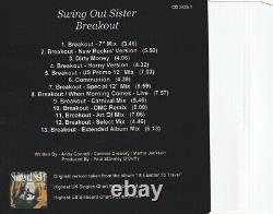 Swing Out Sister Breakout édition limitée REMIXES CD 13 pistes très rare