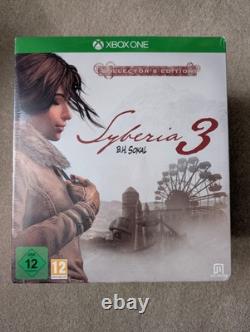 Syberia 3 Édition Collector B. H. Sokal Neuf et Scellé Xbox One Microsoft Très Rare