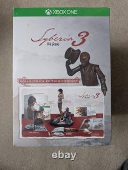Syberia 3 Édition Collector B. H. Sokal Neuf et Scellé Xbox One Microsoft Très Rare