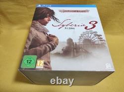Syberia 3 Édition Collector B. H. Sokal Très Rare (PS4)
