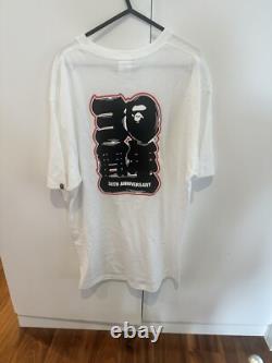 T-shirt BAPE A Bathing Ape XXL Édition 30e Anniversaire Dubaï Très Rare