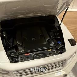 TRÈS RARE 118 Minichamps Mercedes Benz G500 W463 Blanc Édition Limitée 400 pièces