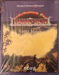 TRÈS RARE 1990s DARK SUN Advanced D & D 2ème Édition 3 AVENTURES TOUTES NON OUVERTES