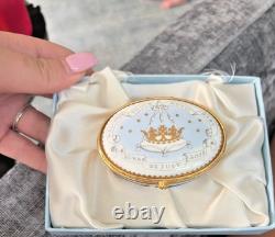 TRÈS RARE ! Boîte à pilules ovale Royal Baby édition limitée (143/1000)