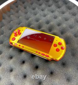 TRÈS RARE Console Sony PSP 3000 (Édition Iron Man) + Nouvelle Batterie + Nouveau Chargeur