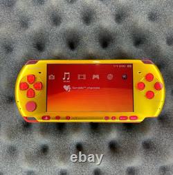 TRÈS RARE Console Sony PSP 3000 (Édition Iron Man) + Nouvelle Batterie + Nouveau Chargeur