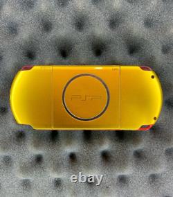 TRÈS RARE Console Sony PSP 3000 (Édition Iron Man) + Nouvelle Batterie + Nouveau Chargeur