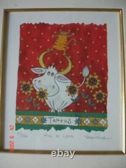 TRÈS RARE Édition Limitée Helen Rhodes, PREMIER LOT. CADEAU IDÉAL. ANNIVERSAIRE NOUVEAU NÉ.